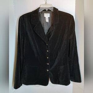 Village The Liz Claiborne Company Women's Velour Blazer Size 20W